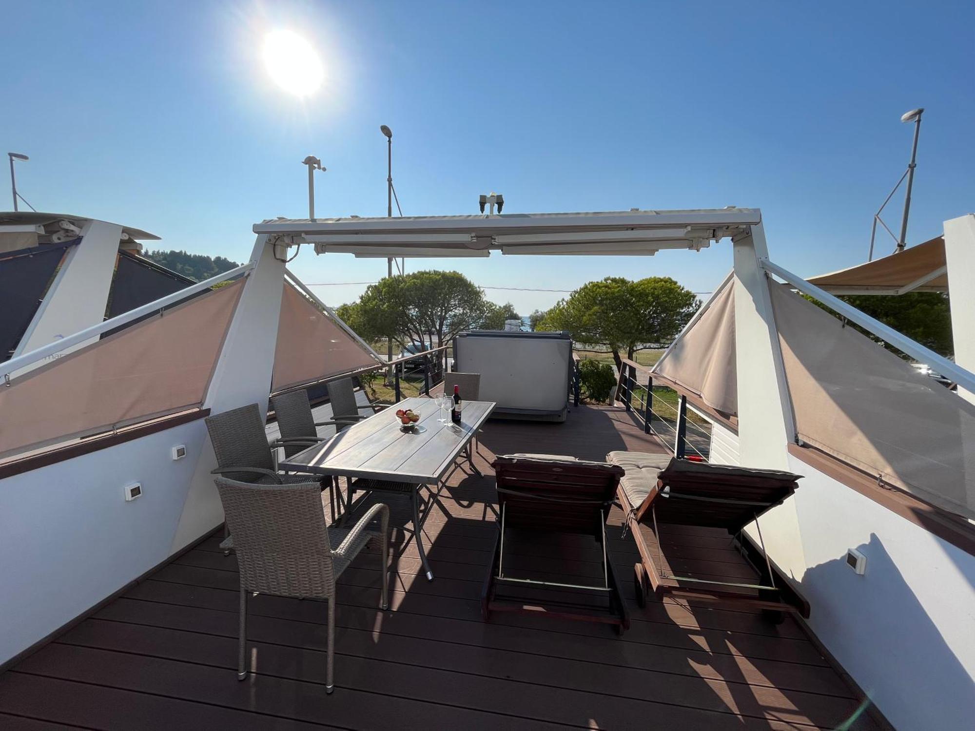 Marina Luxury Houseboat Lace Portorož Eksteriør billede