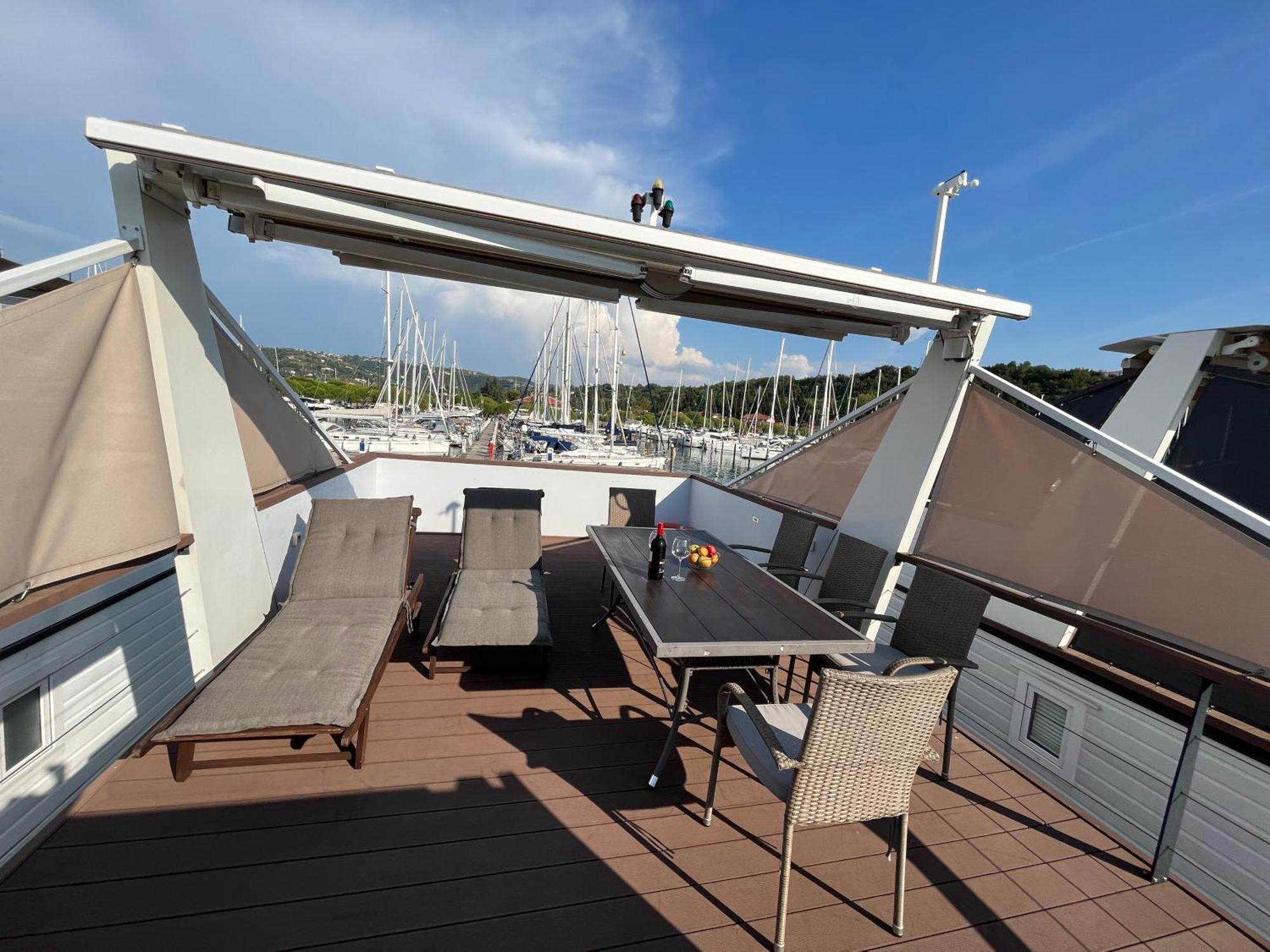 Marina Luxury Houseboat Lace Portorož Eksteriør billede