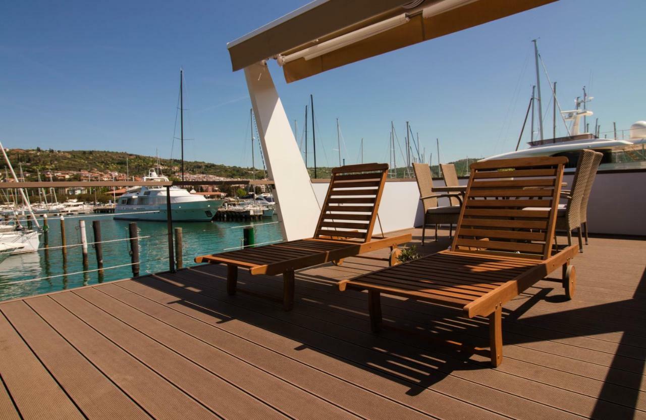 Marina Luxury Houseboat Lace Portorož Eksteriør billede
